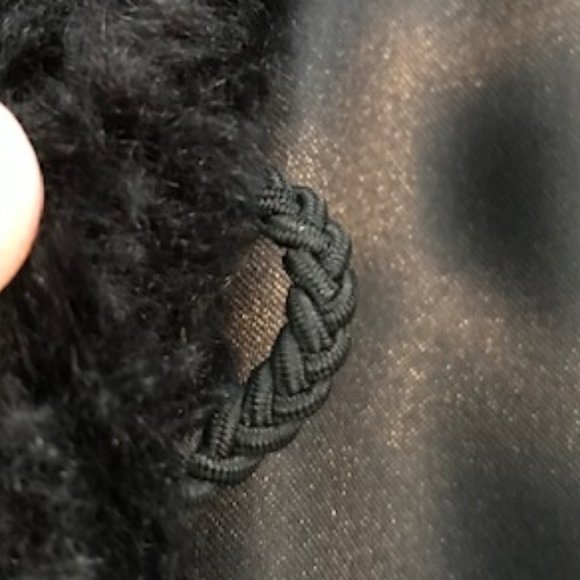 Esprit Black Faux Fur Jacket - Picture 6 of 15